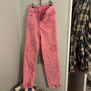 Pink Star Jeans
